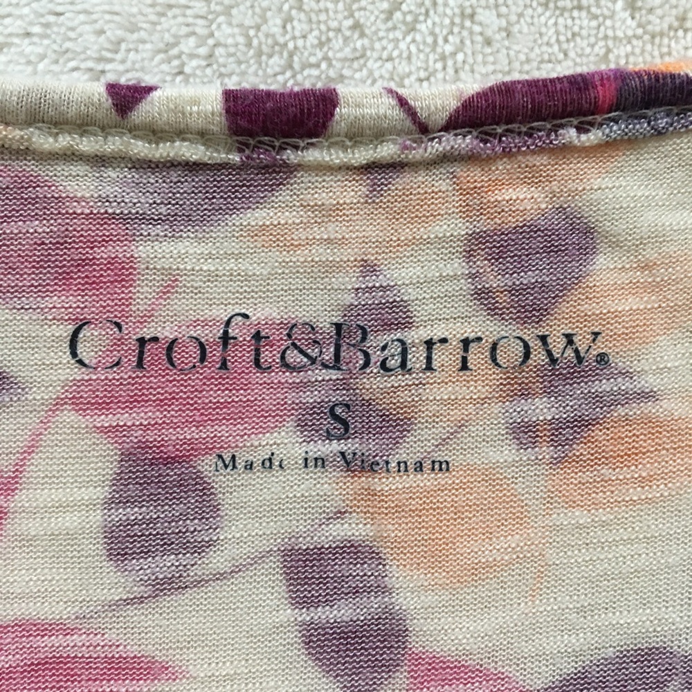 Croft & Barrow Ruffle Tank - Picture 4 of 5